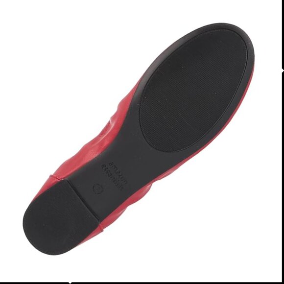New with tags: Amazon Essentials Women's Belice Ballet Flat red size 9 - Picture 12 of 13